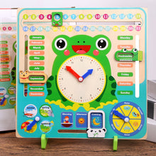 Load image into Gallery viewer, Weather Season Calendar Clock Teaching Aids Toys