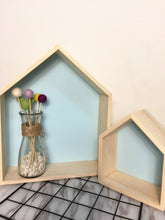 Load image into Gallery viewer, 2pcs/set Natural Wooden Kids Shelf