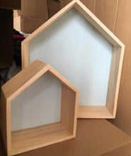 Load image into Gallery viewer, 2pcs/set Natural Wooden Kids Shelf
