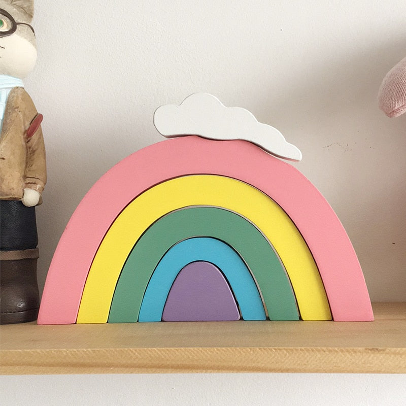 Rainbow shelf Decor