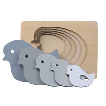 Load image into Gallery viewer, Animal 3D Wooden Puzzles