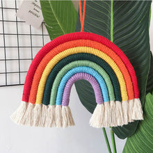 Load image into Gallery viewer, Rainbow wall hanging decor