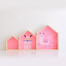 Load image into Gallery viewer, Kids Room Decoration Wooden Shelf