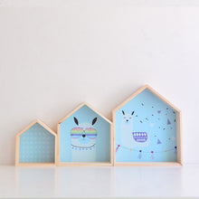 Load image into Gallery viewer, Kids Room Decoration Wooden Shelf