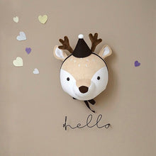 Load image into Gallery viewer, 3D Animal Heads Wall Hanging Decor