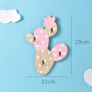 Kids Decorative Hooks Wall Decor Storage