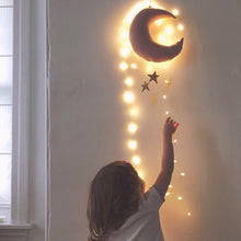 Load image into Gallery viewer, Nordic Plush Moon Hanging Decoration