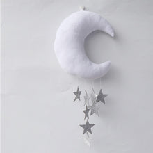Load image into Gallery viewer, Nordic Plush Moon Hanging Decoration
