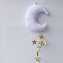 Load image into Gallery viewer, Nordic Plush Moon Hanging Decoration