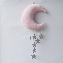 Load image into Gallery viewer, Nordic Plush Moon Hanging Decoration