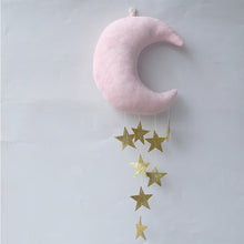 Load image into Gallery viewer, Nordic Plush Moon Hanging Decoration