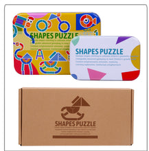 Load image into Gallery viewer, Wooden Magnetic Jigsaw Puzzle Book