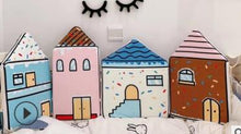 Load image into Gallery viewer, Baby Crib Bumper House