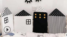 Load image into Gallery viewer, Baby Crib Bumper House