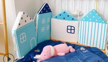 Load image into Gallery viewer, Baby Crib Bumper House