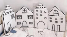 Load image into Gallery viewer, Baby Crib Bumper House