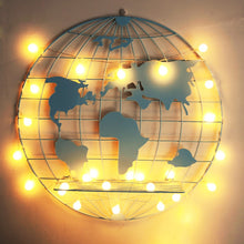 Load image into Gallery viewer, Metal World Map Wall Decor