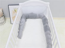 Load image into Gallery viewer, Baby Crib Bumper Crocodile Pillow