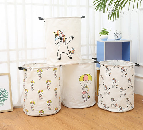 Nordic Style Canvas Kids Storage Bag