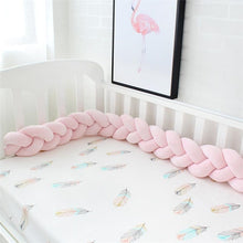 Load image into Gallery viewer, Baby Cot Bumper Knot Pillow