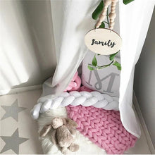 Load image into Gallery viewer, Baby Cot Bumper Knot Pillow