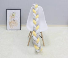 Load image into Gallery viewer, Baby Cot Bumper Knot Pillow