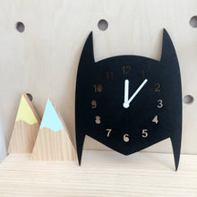 Load image into Gallery viewer, Wooden Batman Clock