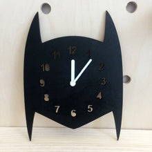 Load image into Gallery viewer, Wooden Batman Clock