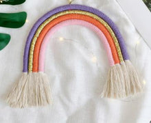 Load image into Gallery viewer, Rainbow wall hanging decor