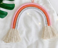 Load image into Gallery viewer, Rainbow wall hanging decor