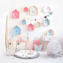 Load image into Gallery viewer, Kids Room Decoration Wooden Shelf