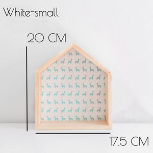 Kids Room Decoration Wooden Shelf