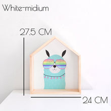 Load image into Gallery viewer, Kids Room Decoration Wooden Shelf