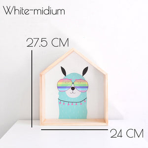 Kids Room Decoration Wooden Shelf