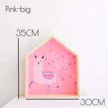Load image into Gallery viewer, Kids Room Decoration Wooden Shelf