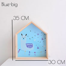 Load image into Gallery viewer, Kids Room Decoration Wooden Shelf