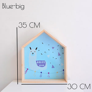 Kids Room Decoration Wooden Shelf